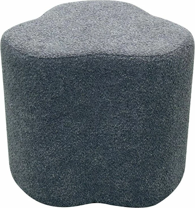 Tabure Daisy, ngjyrë gri e errët, 48x48x42cm