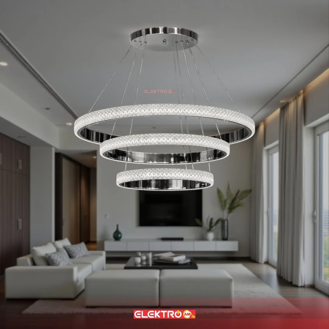 Abazhure LED i varur 1682-3 CH