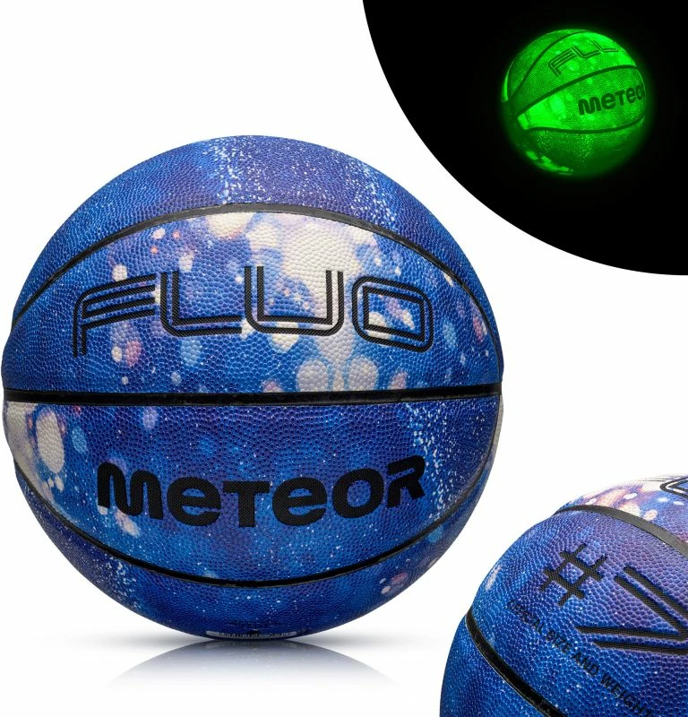 Top basketbolli Meteor, blu [Madhësia: Standarde]