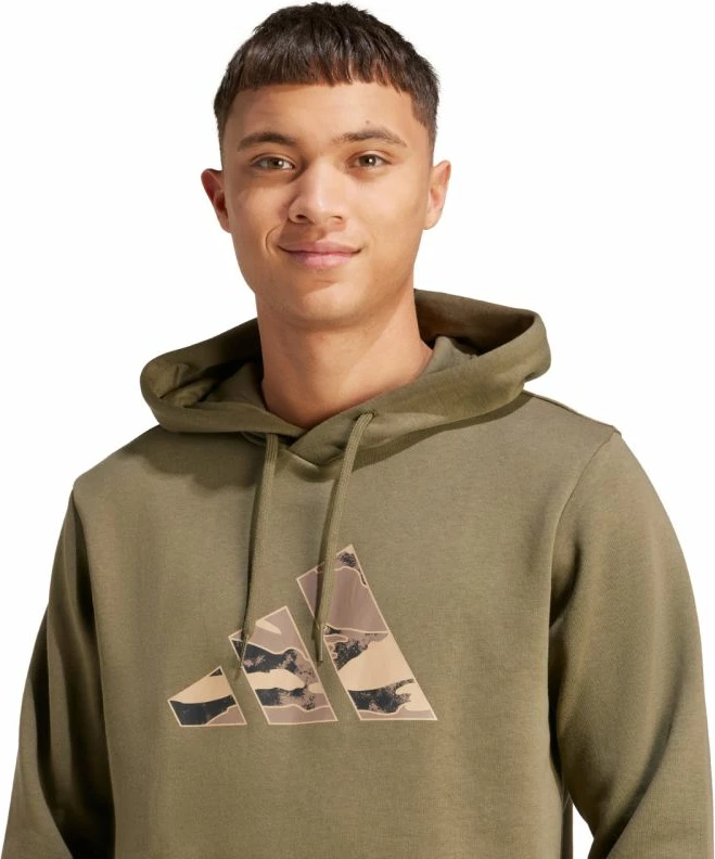 Duks për meshkuj adidas, olive camo [Madhësia: XXL]