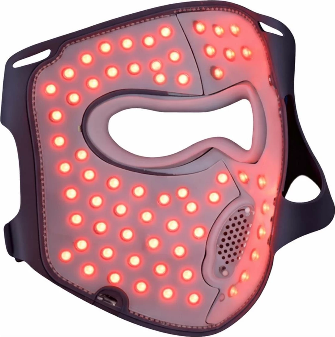 Maskë LED për terapi të dritës Medivon Lumi 3D Pro, me bateri 5000 mAh, blu
