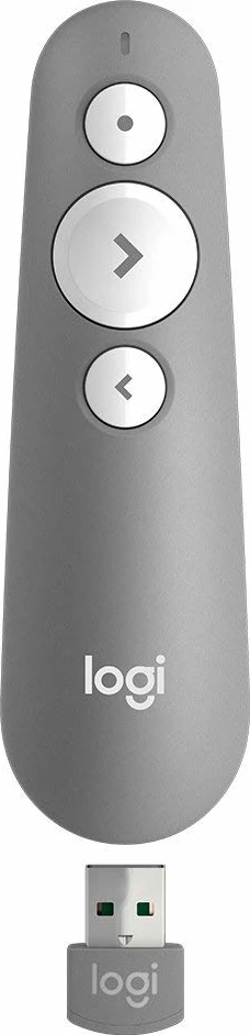 Prezenter, Logitech, R500S 910-006520, me marrës USB, gri