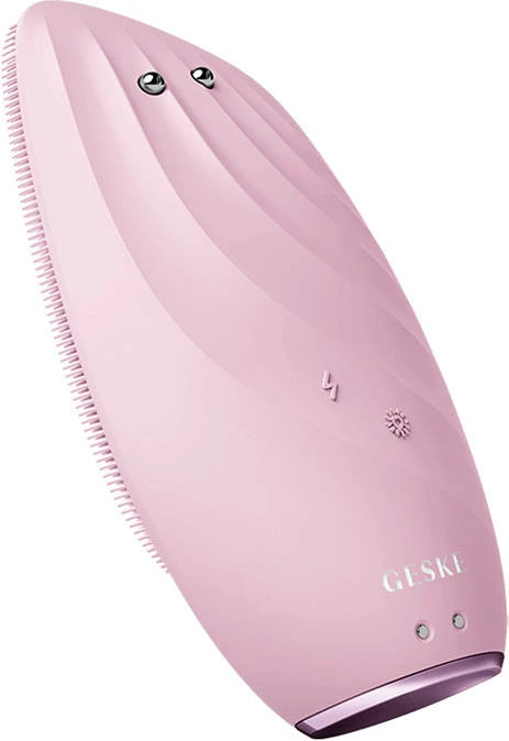 Furçë termale sonike për fytyrë & Face-Lifter 8n1 Geske me aplikacion, rozë