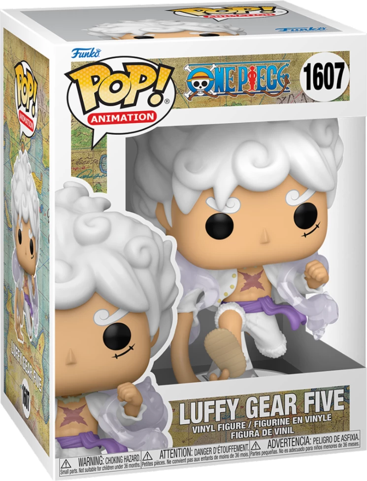 Figurinë vinyl Funko Pop! Animation One Piece Luffy Gear 5 Glow Chase, Nr. 1607