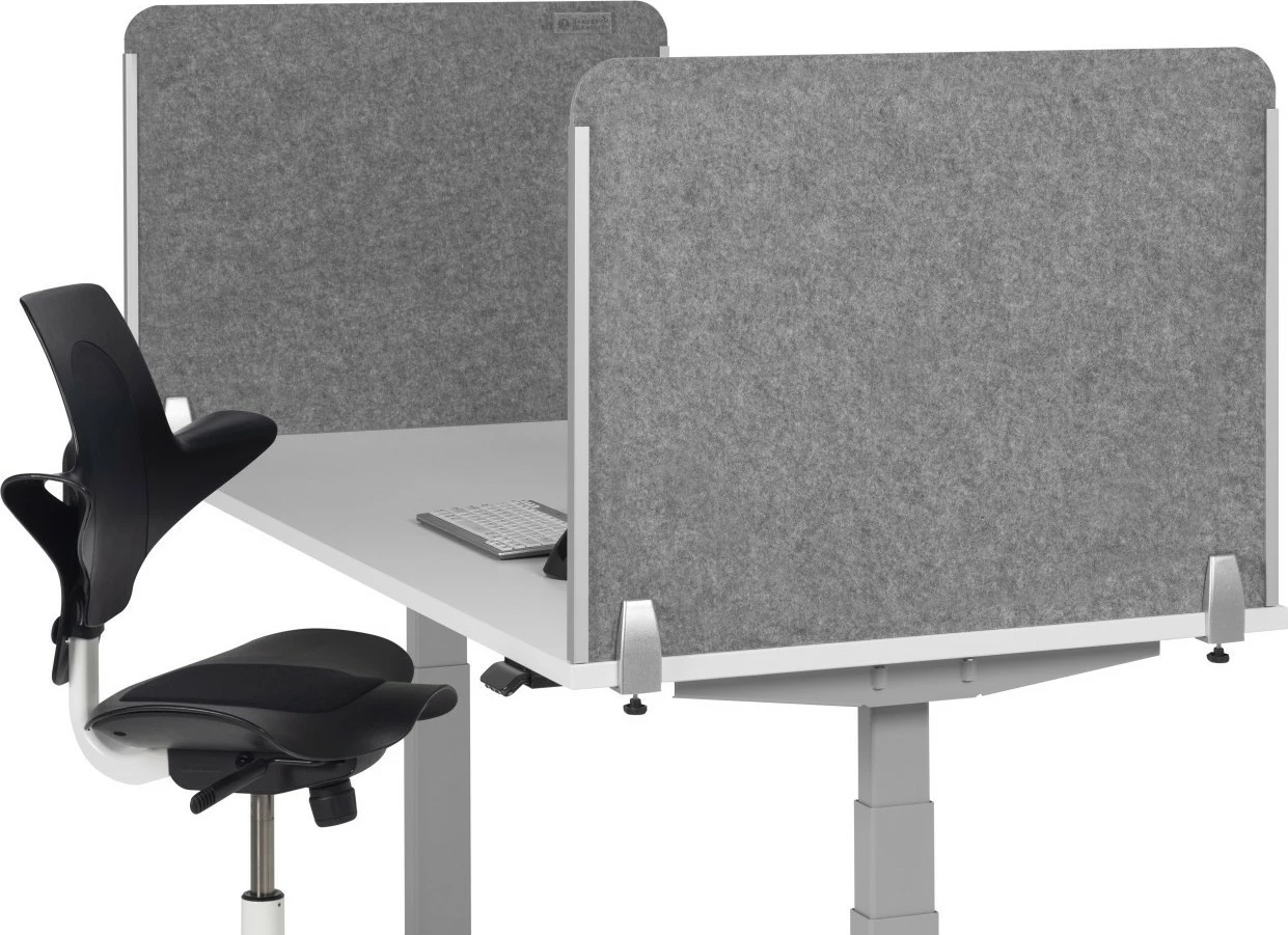Ndarëse tavoline BakkerElkhuizen BE Safety Screen H60D60, gri