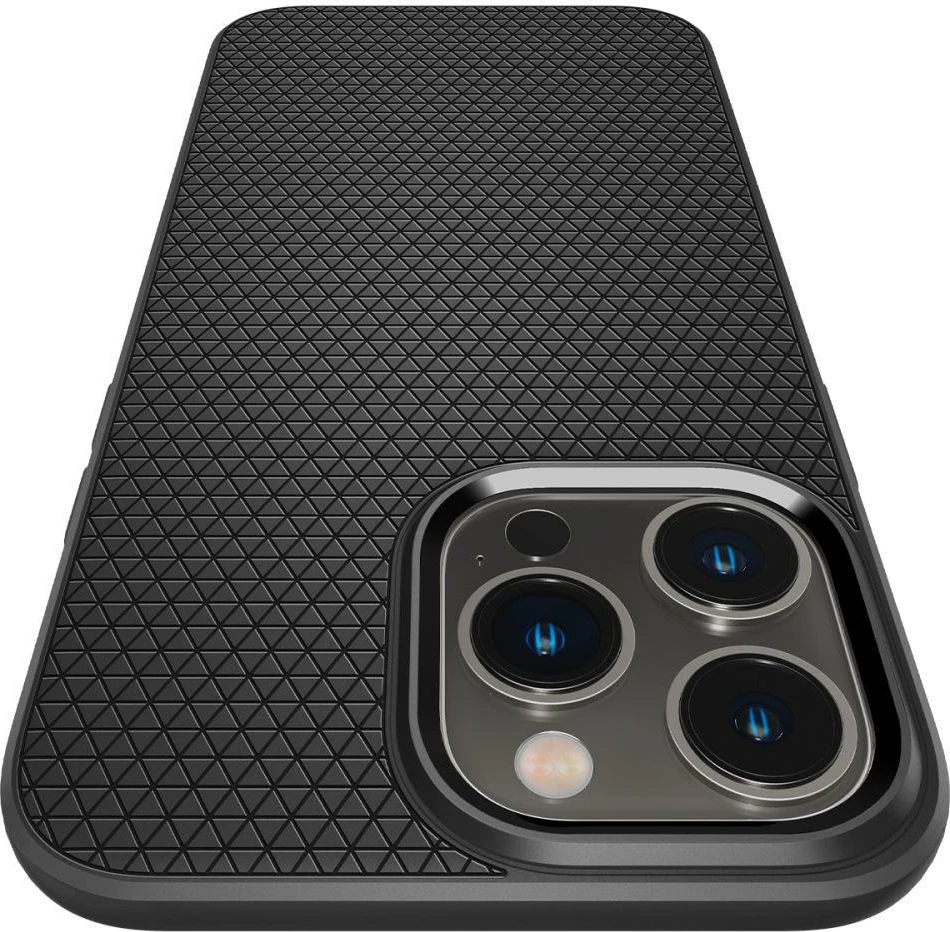 Mbështjellës Spigen Liquid Air për iPhone 14 Pro Max, Matte Black