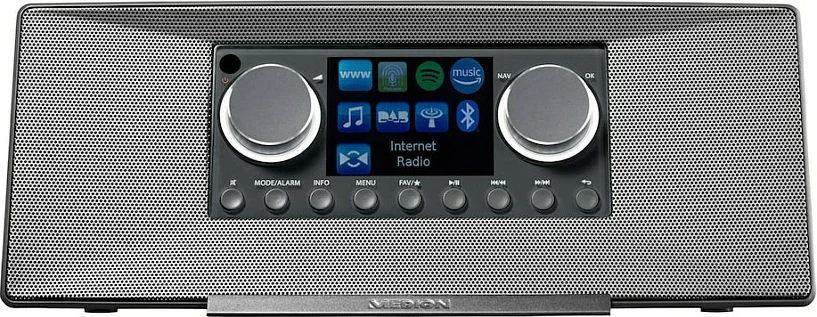 Radio interneti Medion MD 89289, DAB+/FM, Bluetooth, Wi‑Fi, 12W, gri