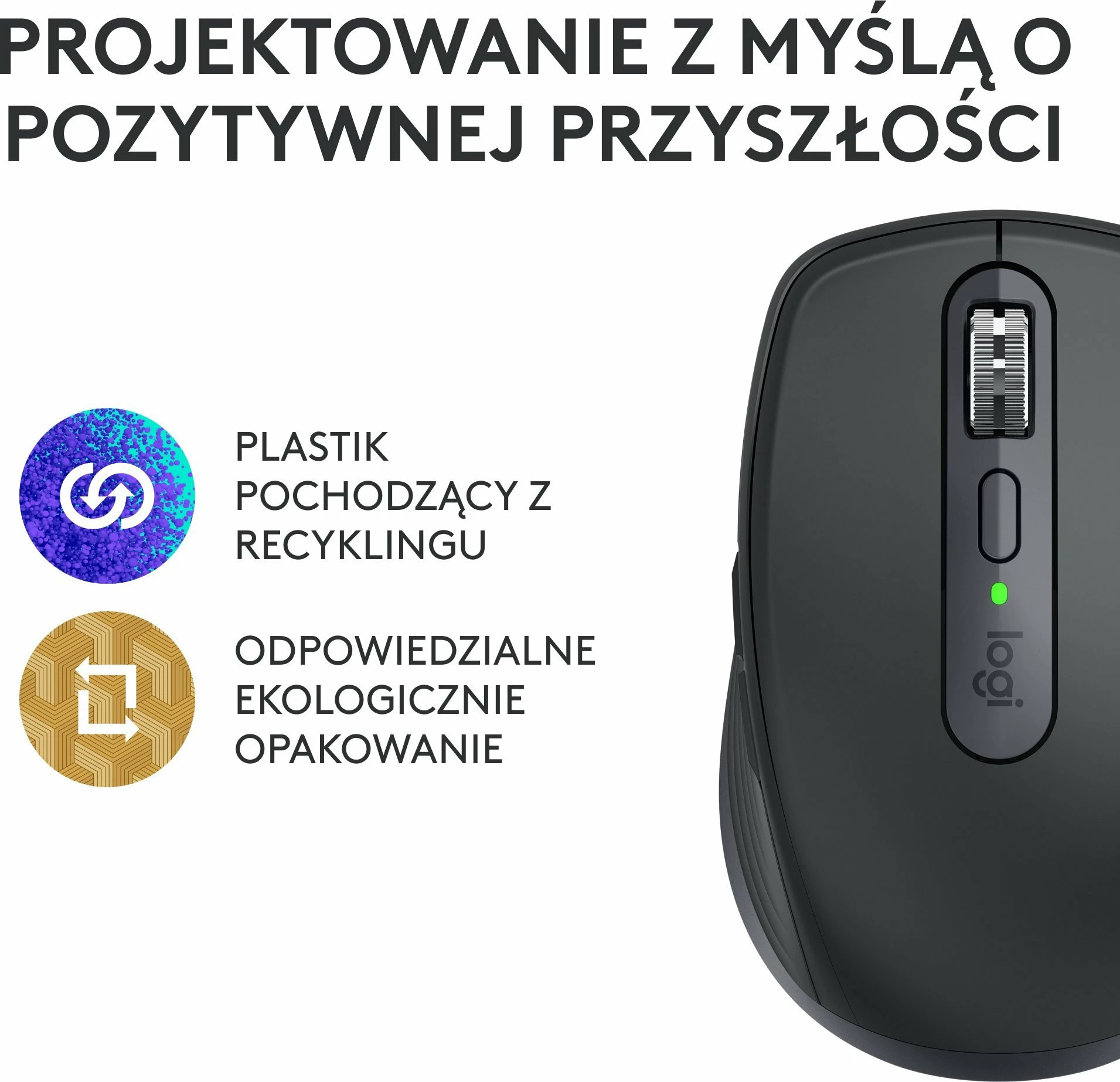 Maus Logitech MX Anywhere 3S 910-006929 8000 DPI Bluetooth/USB-C, Graphite
