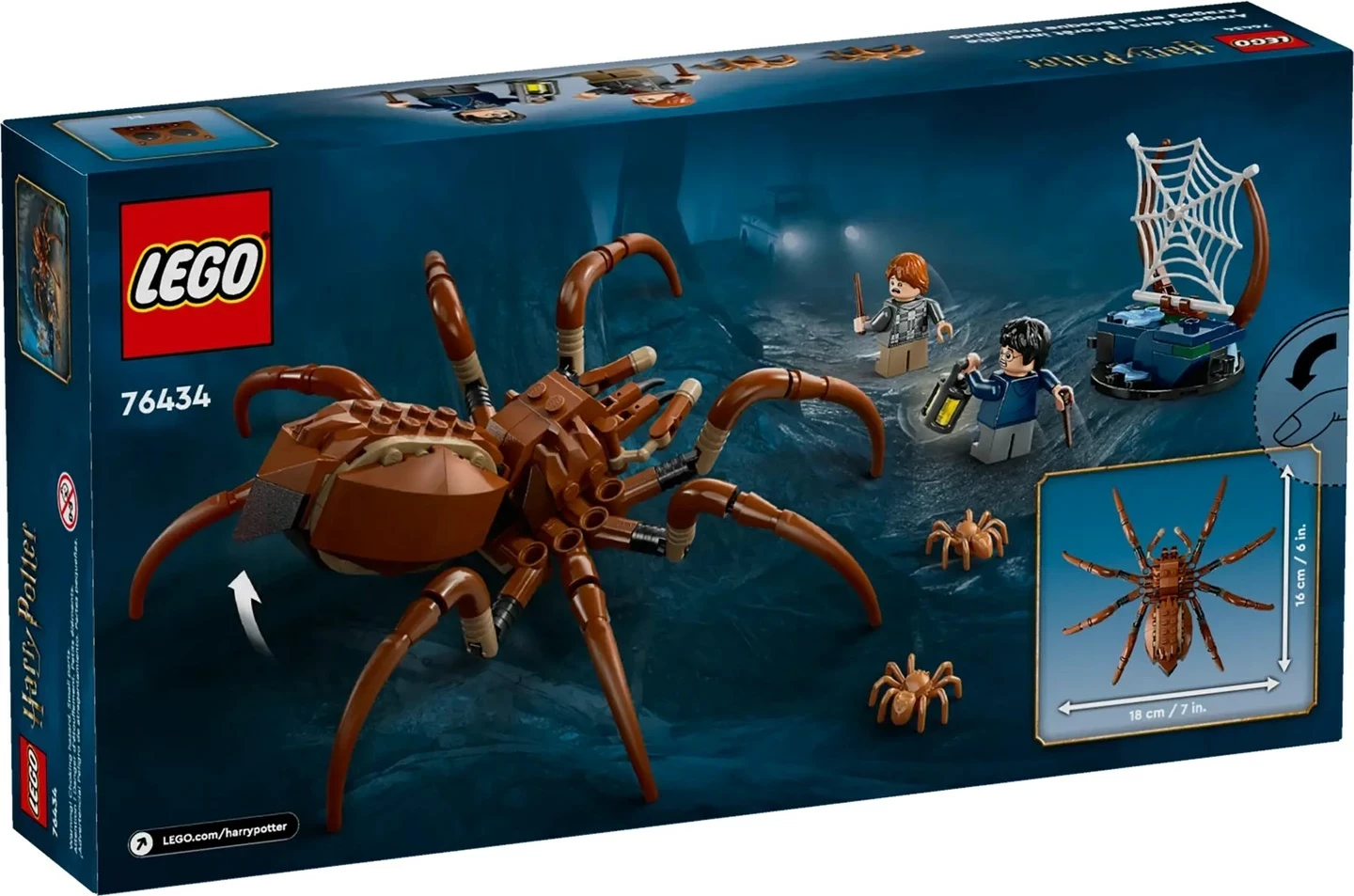Set LEGO Harry Potter 76434 Aragog në Pyllin e Ndaluar