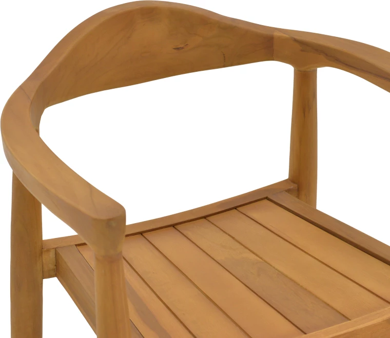 Karrige Ganny dru tik ngjyrë natyrale 59x56x71cm