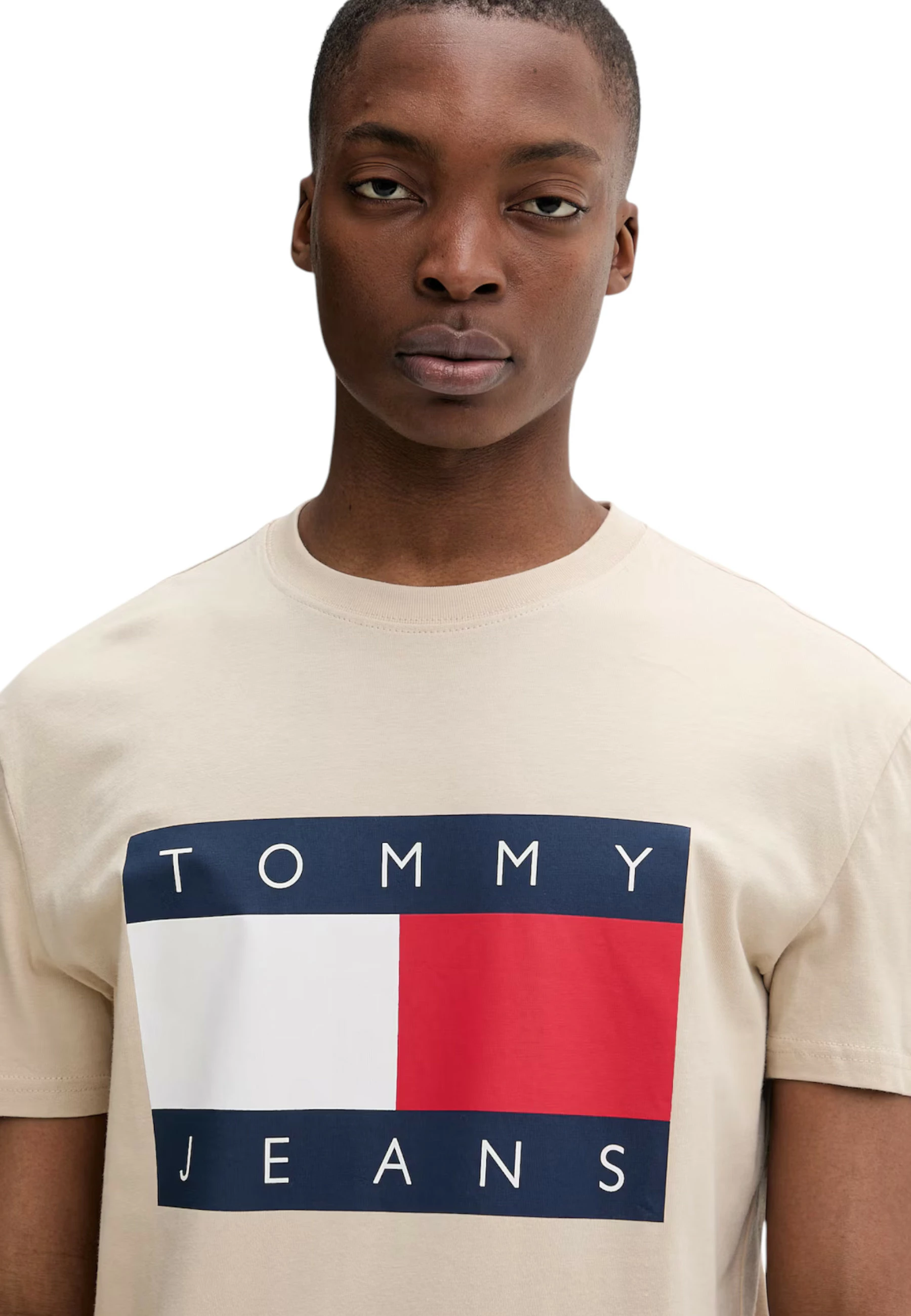 Maicë për meshkuj Tommy Hilfiger Jeans DM0DM22645, bezhë [Madhësia: L]