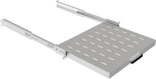 Raft tërheqës LANBERG për rack 19'' 1U, 350mm, ngjyrë gri