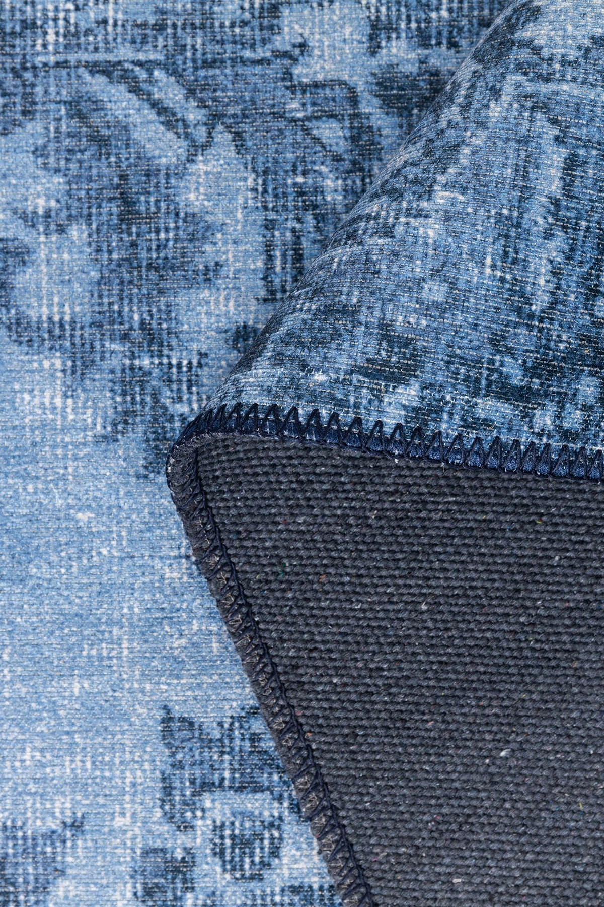 Qilim (210 x 310) Conceptum Hypnose, Folk Chenille, blu, BA 04