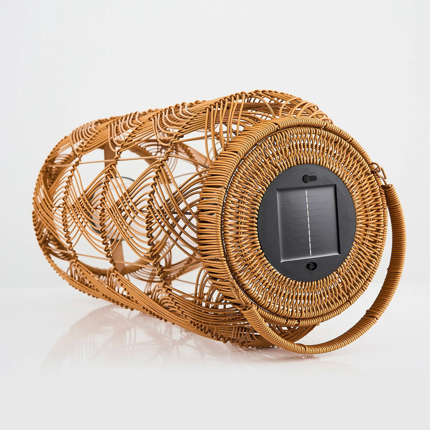 Llambë dyshemeje Opviq, 4457-S05, ngjyrë lisi dhe e zezë