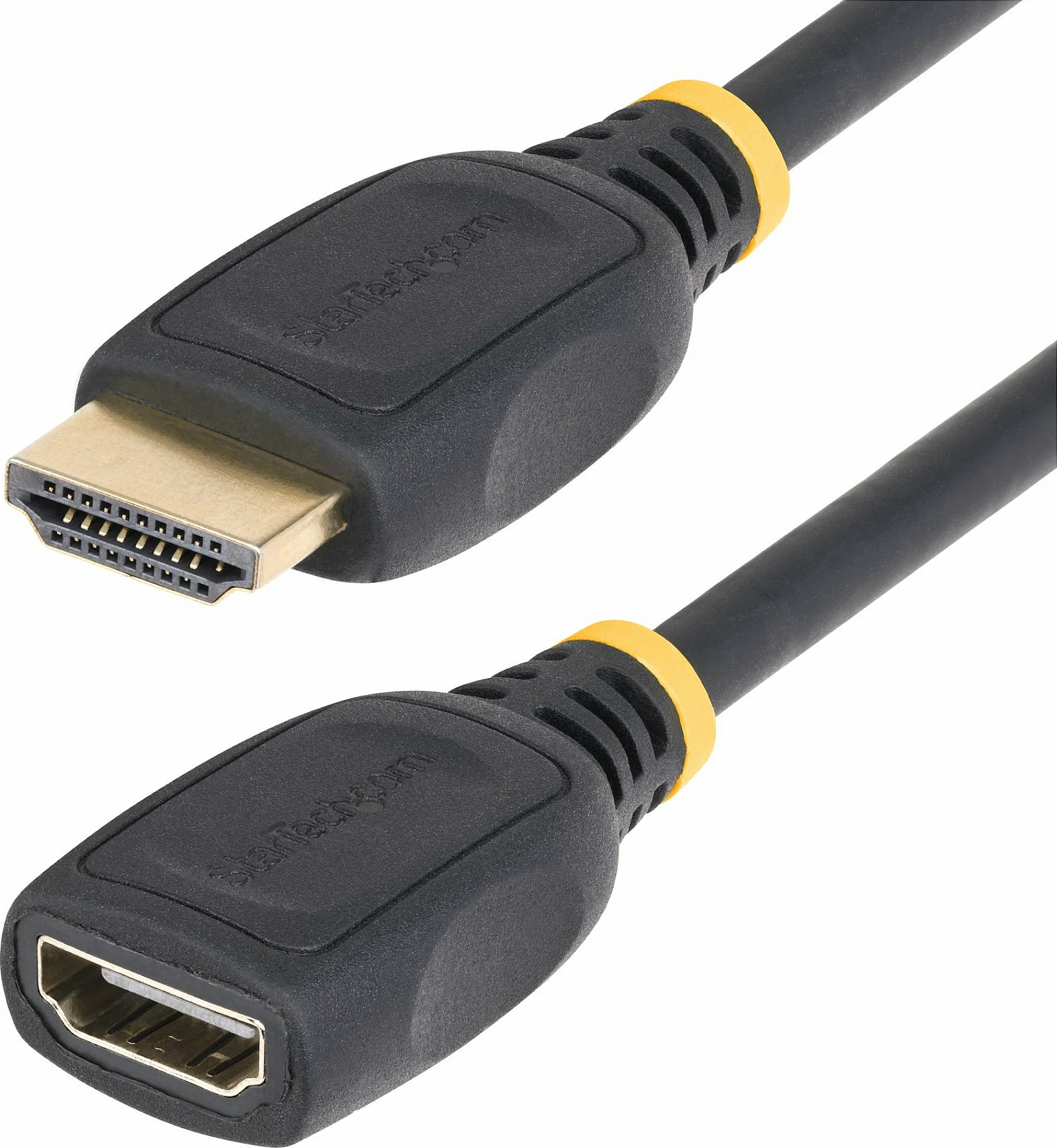 Kabllo zgjatëse HDMI StarTech, HDMI 2.0, 2m, 4K@60Hz, mashkull-femër, e zezë
