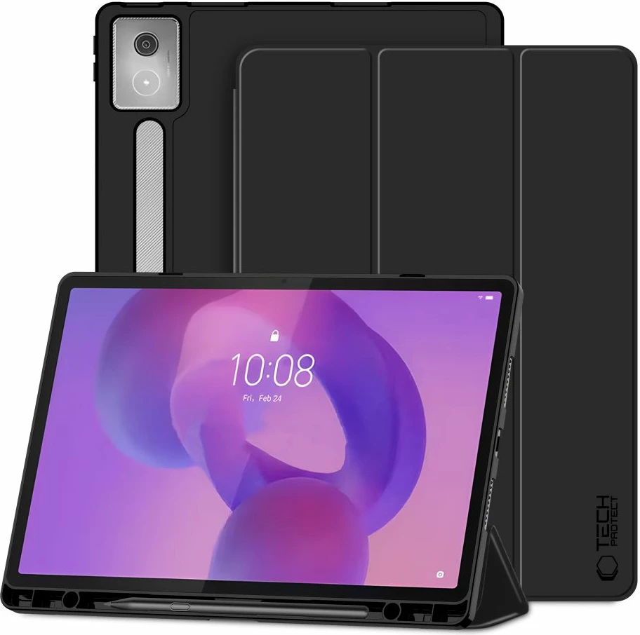 Mbështjellës tablet Tech-Protect SC Pen Case për Lenovo Idea Tab Pro / Pro MT 12.7 TB-373, i zi