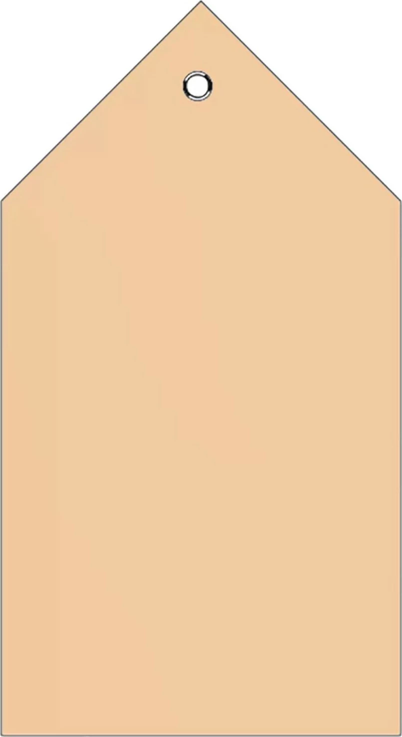 Etiketa transporti HERMA 80x150mm, karton, 250 copë, kafe