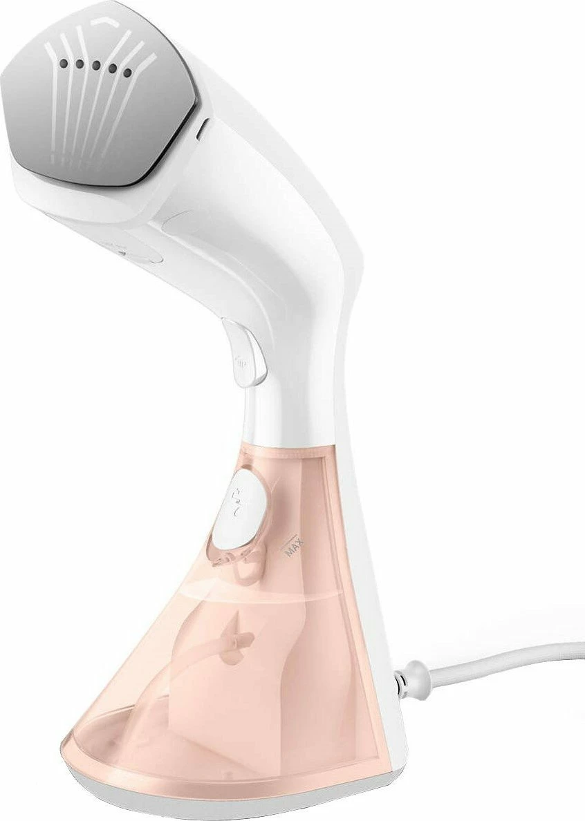 Hekur me avull Philips GC801/10 1600 W, 230 ml, 32 g/min, i bardhë/rozë