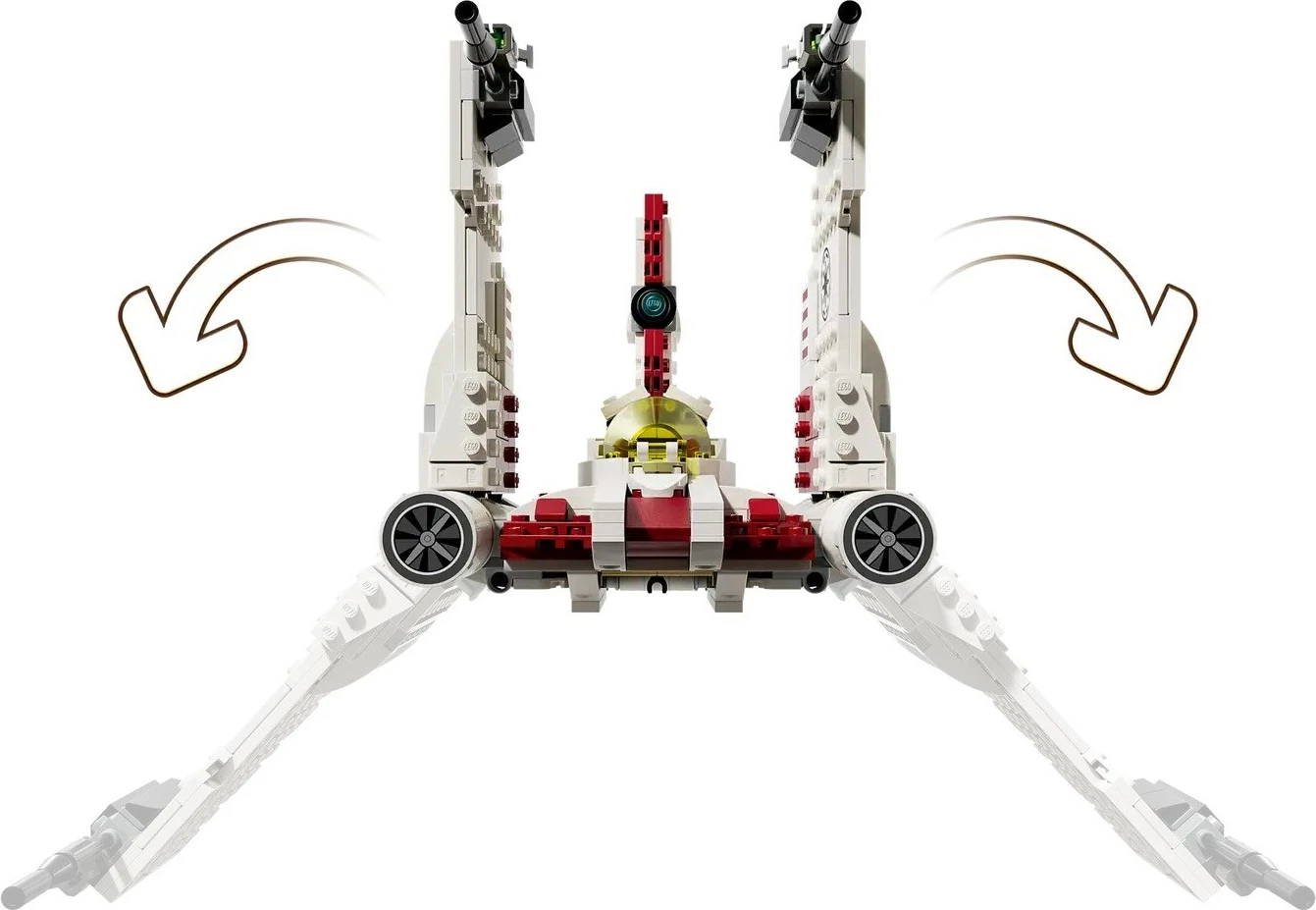 Set LEGO Star Wars V-19 Torrent Starfighter 75432, 567 pjesë, me 3 minifigura