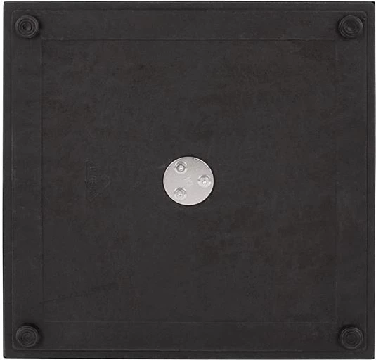 Bazë metalike ngjyrë e zezë mat 45x45x72 me rregullues FH438