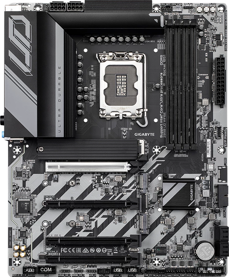 Pllakë amë GIGABYTE Z890 UD WIFI6E, LGA1851, 4x DDR5, ATX, WiFi 6E
