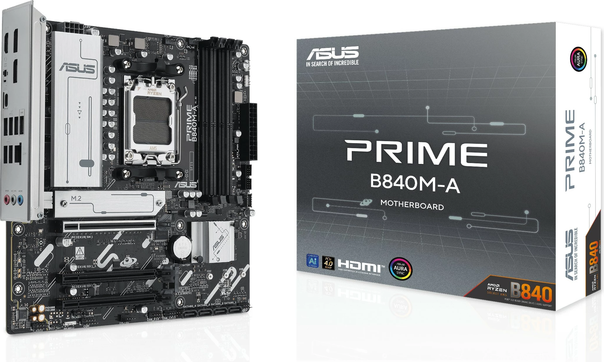 Pllakë amë ASUS PRIME B840M-A-CSM, Socket AM5, DDR5, 192 GB