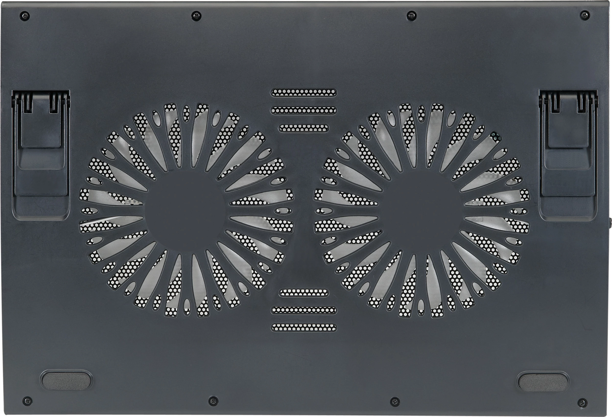 Pad ftohës laptopi Conceptronic 2-Fan, USB-A 2.0, deri 17 inç, zi