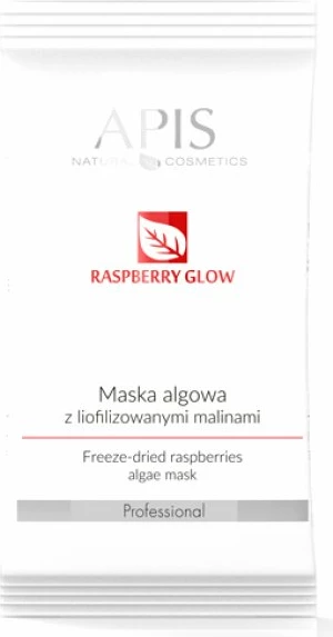 Maskë për fytyrë APIS Raspberry Glow Algae Mask për femra, 20g