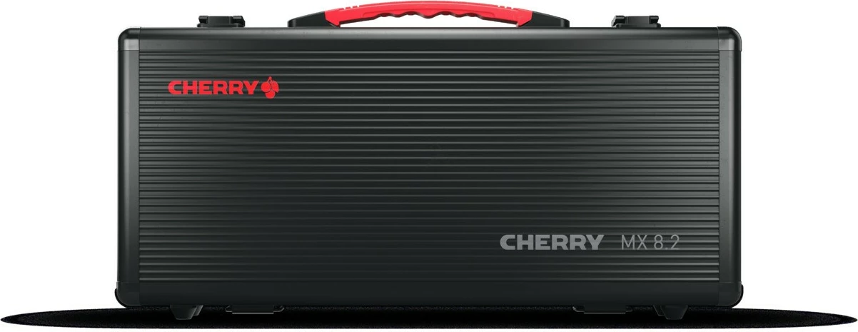 Tastierë Cherry MX 8.2 TKL Wireless RGB, Wireless, RF Wireless + Bluetooth, Mekanike, QWERTZ, RGB LED, E zezë
