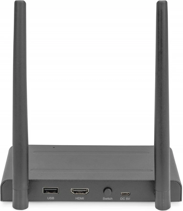 Set wireless HDMI KVM extender Digitus DS-55321, 200m, Full HD, i zi