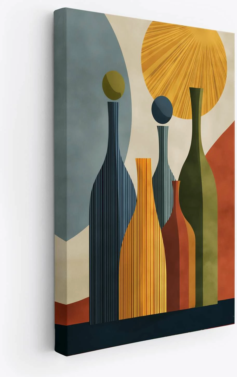 Pikturë dekorative në kanavacë, shumëngjyrëshe, Wallity, Hm_Cnvs26-19, 50x70cm