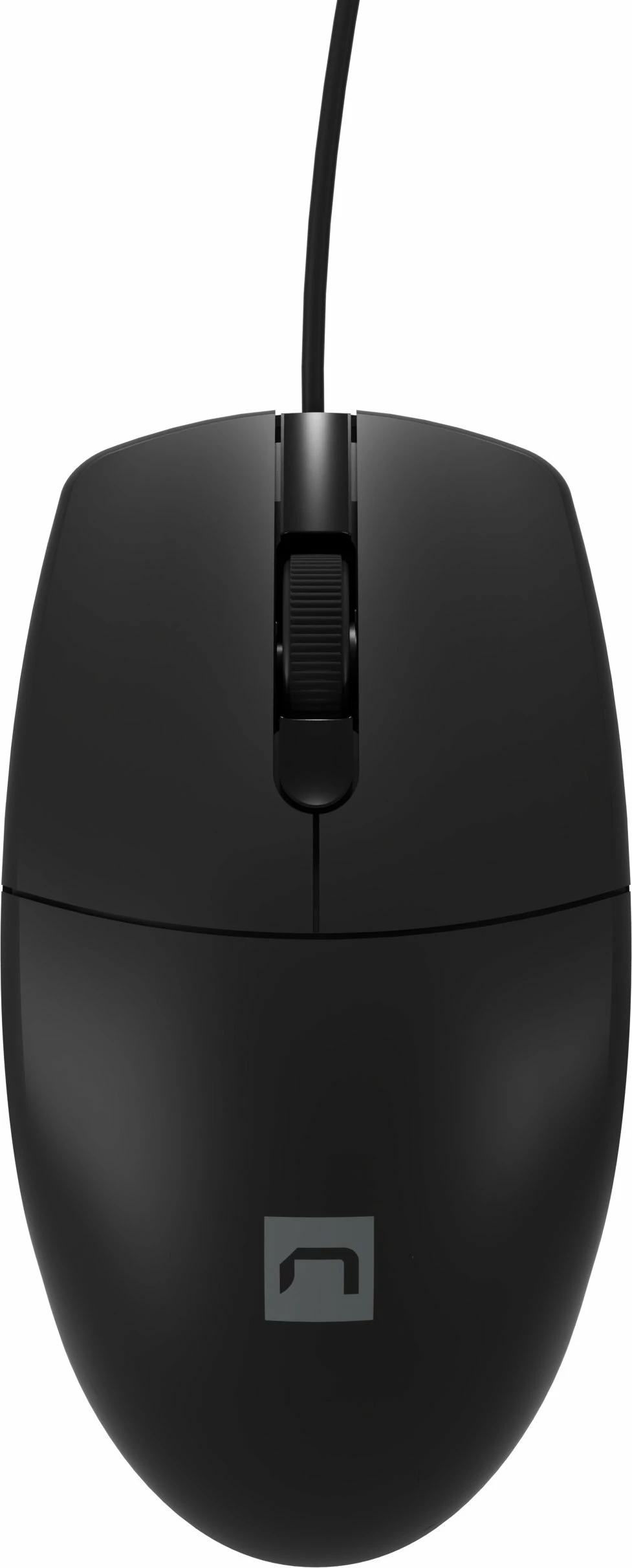 Maus Natec Ruff 2 NMY-1987, me kabllo USB, 1000 DPI, 3 butona, zi