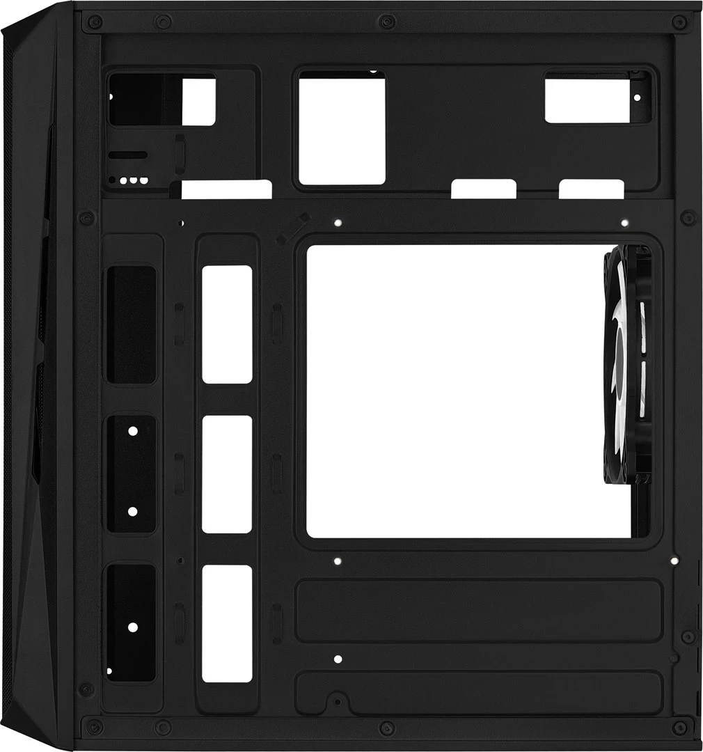 Kasë Aerocool CS107V2, Mini-atx, e zezë