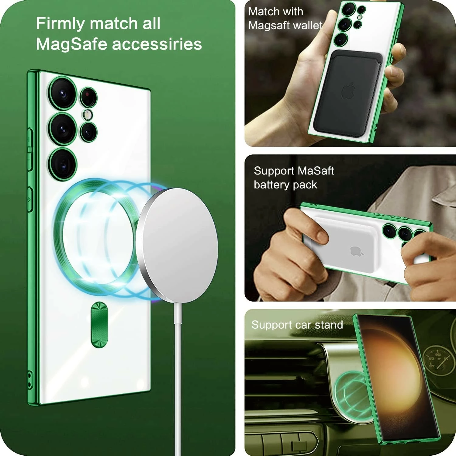 Mbështjellës për Samsung Galaxy S23 MTK Moveteck, i zi