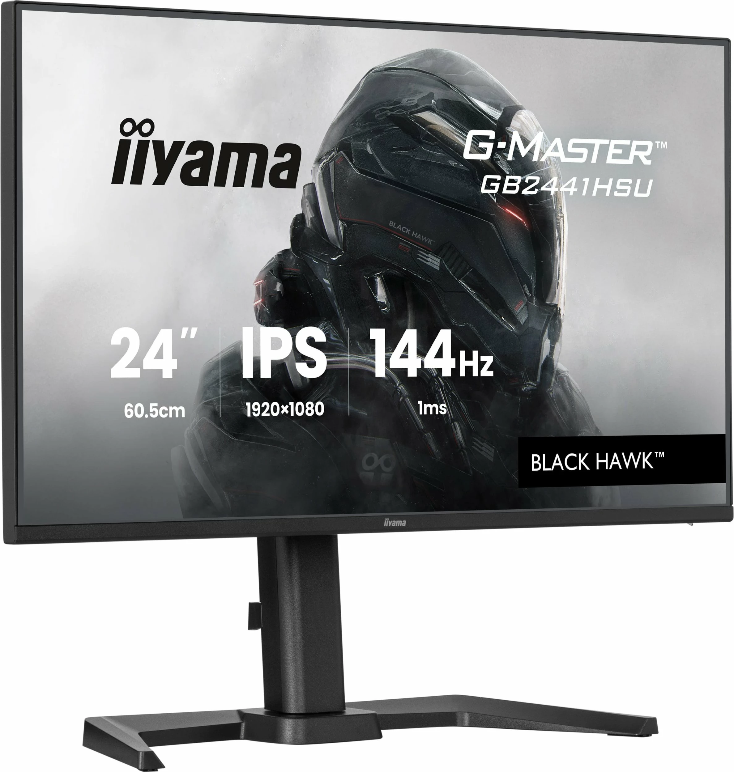 Monitor iiyama G-Master GB2441HSU-B1 23.8" Full HD IPS 144Hz 1ms FreeSync, i zi