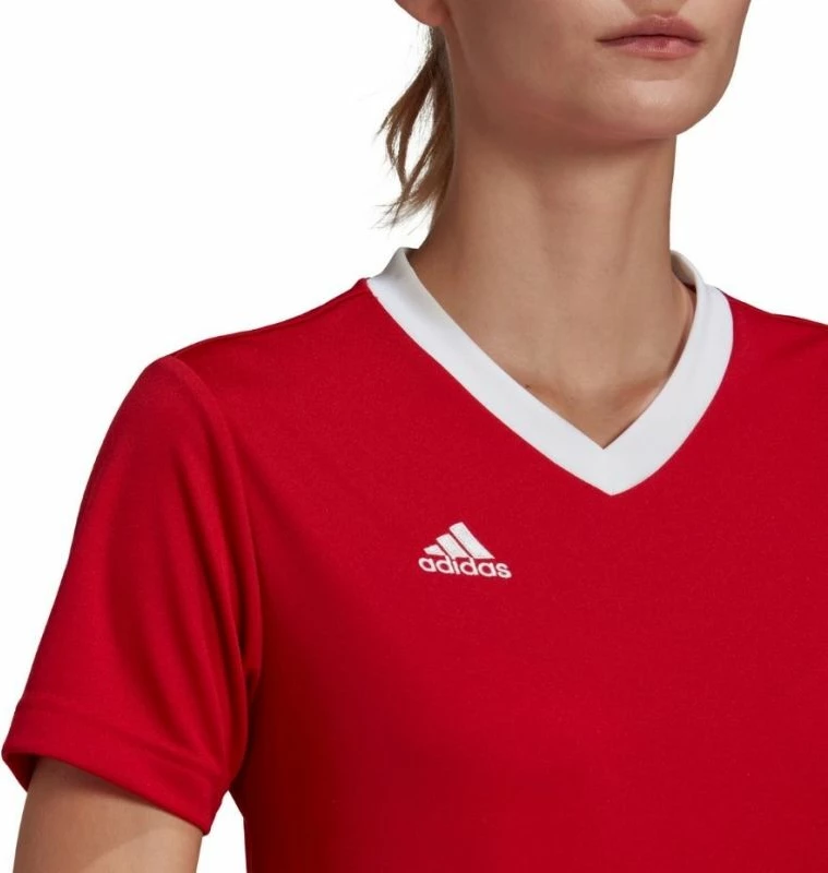 Maicë adidas për femra, e kuqe