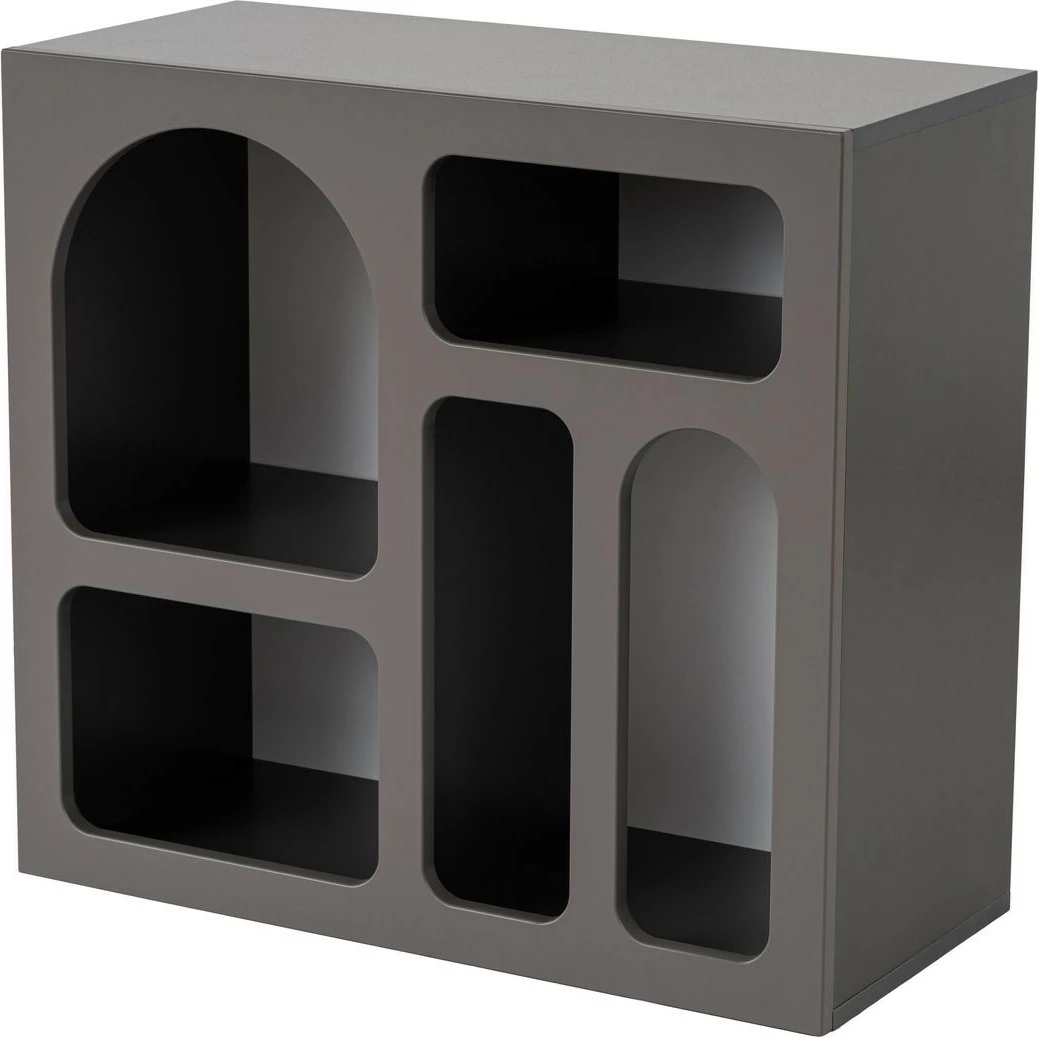 Konsolë Skye Decor, ngjyrë antracit, Lessa