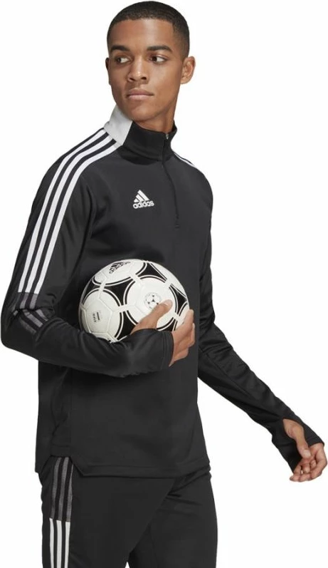 Duks adidas Tiro 21 Warm Top për Meshkuj, i zi [Madhësia: S]