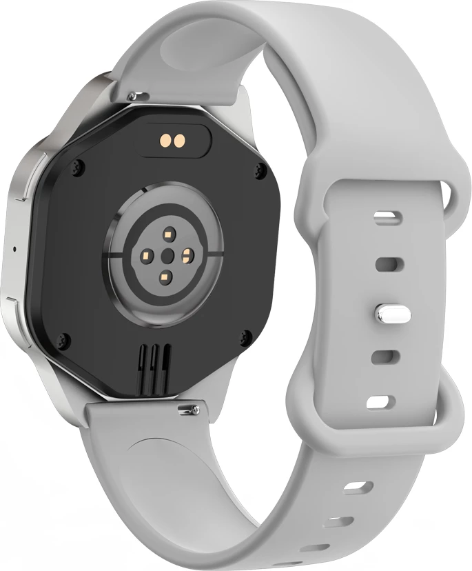 Smartwatch CANYON Hexagon SW-88 1.43" AMOLED BT-Call, set me 2 rripa, argjendtë