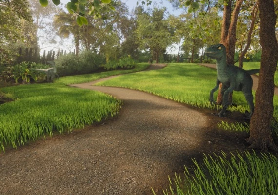 Lawn Mowing Simulator - Dino Safari DLC Global