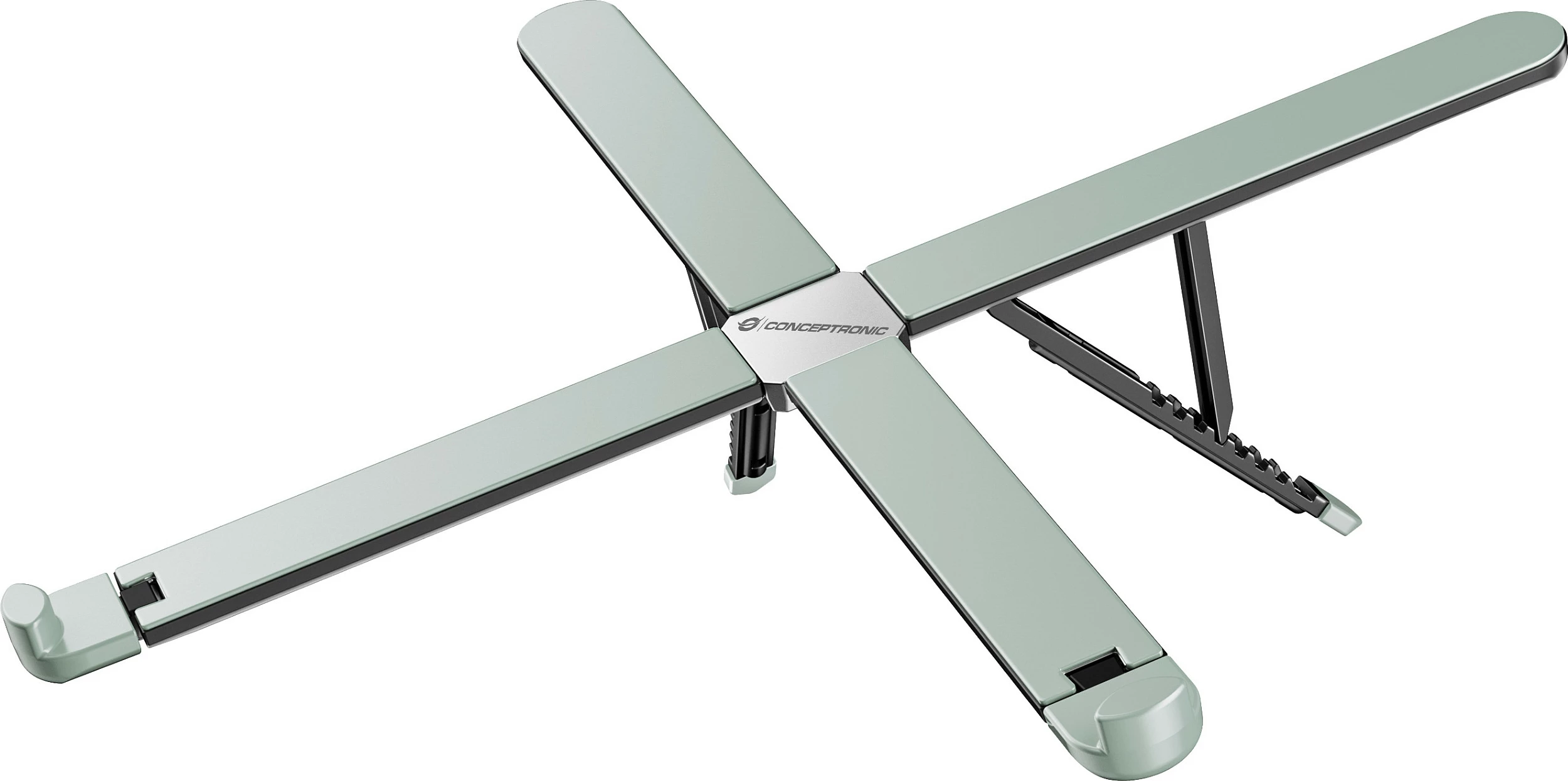 Mbajtëse laptopi Conceptronic ERGO, për 17.3", deri 5kg, palosshme, gri