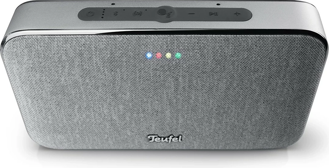 Altoparlant wireless Teufel MOTIV GO VOICE, Wi-Fi, Bluetooth, silver white