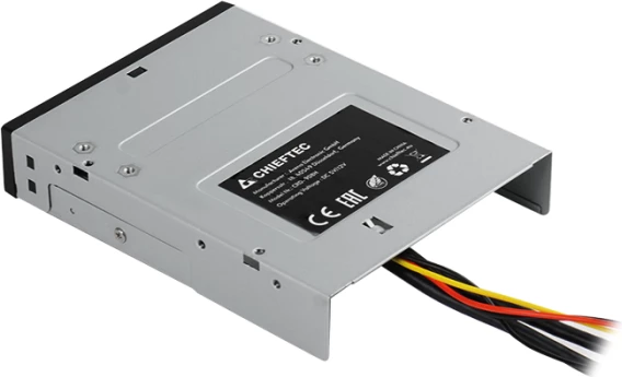 Panel i brendshëm lexues kartelash + USB hub CHIEFTEC CRD-908H 3.5\", 4x USB 3.2 Gen1 Type-A/Type-C, QC3.0/PD3.0, SD/microSD, e zezë