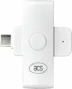 Lexues karte smart ACS ACR39U-NF PocketMate II, USB Type-C/USB 2.0, i bardhë