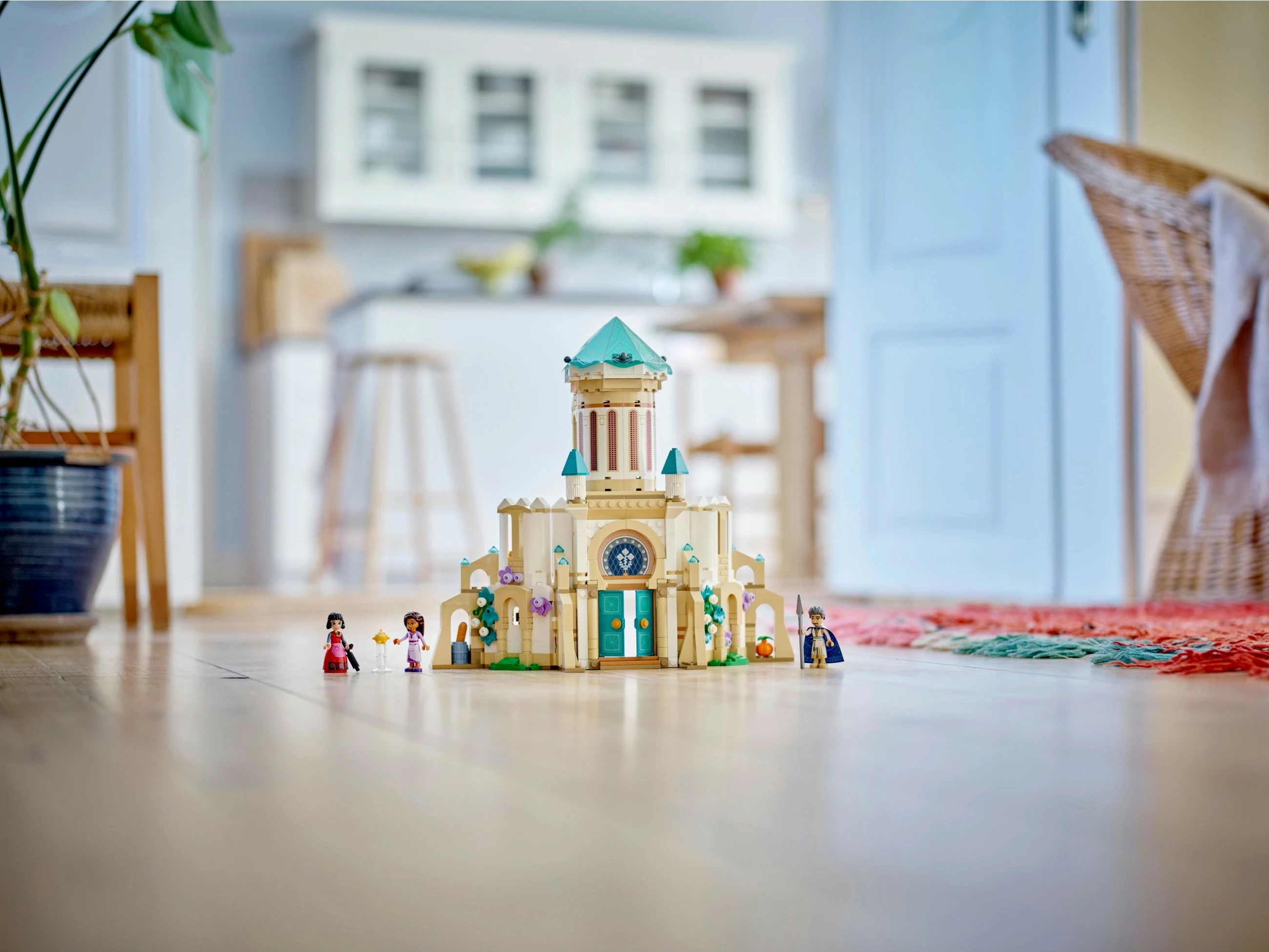 Set ndërtimi LEGO Disney King Magnifico's Castle 43224, 613 pjesë, shumëngjyrësh