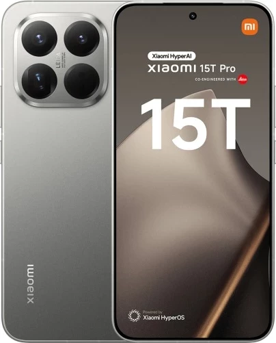 Celular Xiaomi 15T Pro 12+512GB 5G gri