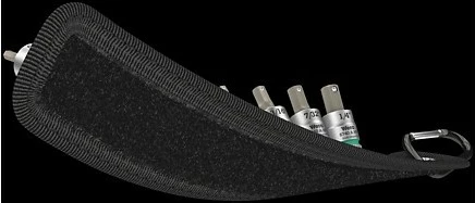 Set çelësa Wera Belt A 2, 1/4", 8 copë, metrik, me kasë, me karabinë