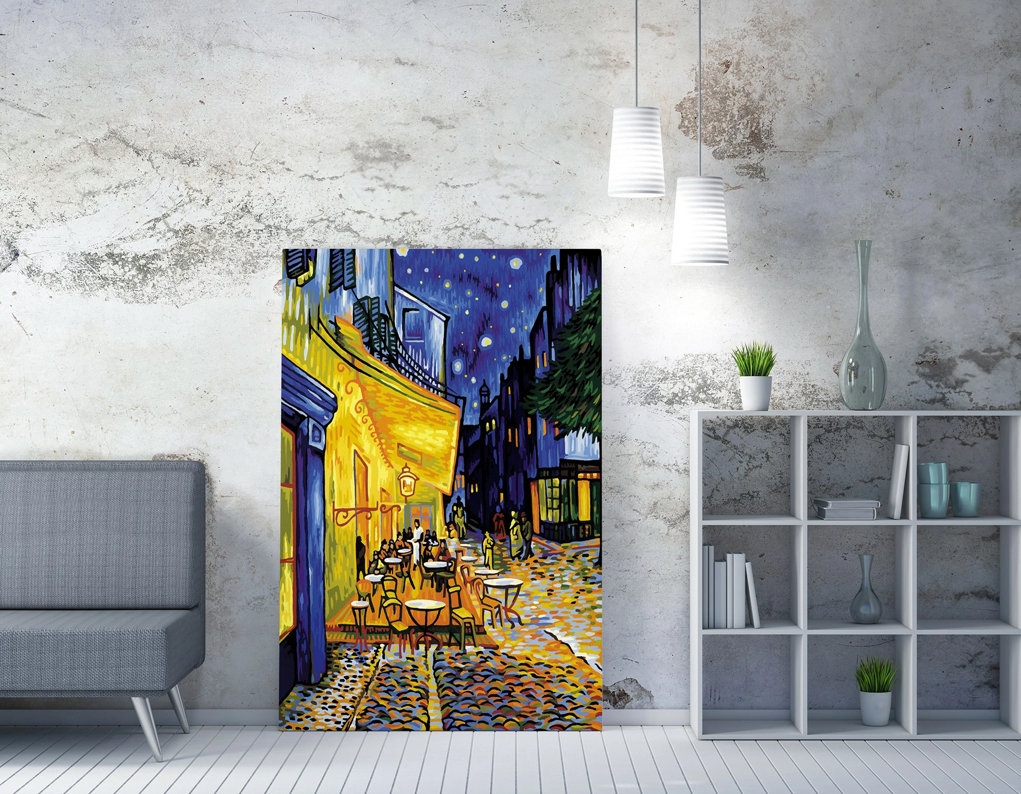 Pikturë dekorative në kanavacë Wallity, WY73, 70x100cm