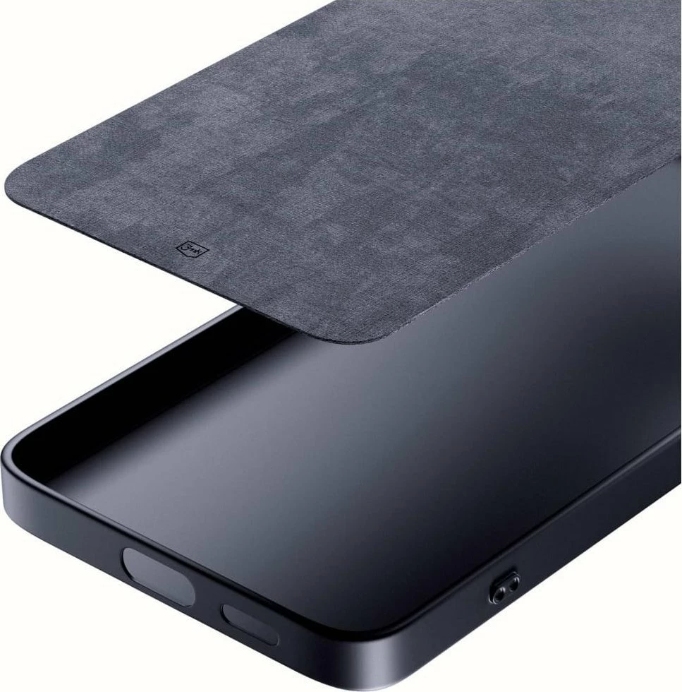 Mbështjellës 3MK Matt Case Pro për Samsung Galaxy A56 5G, i zi