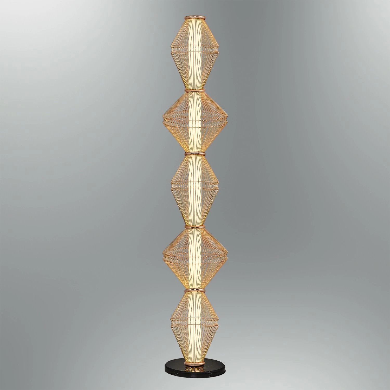 Llambë dyshemeje Opviq, 3224-L2-03, e verdhë